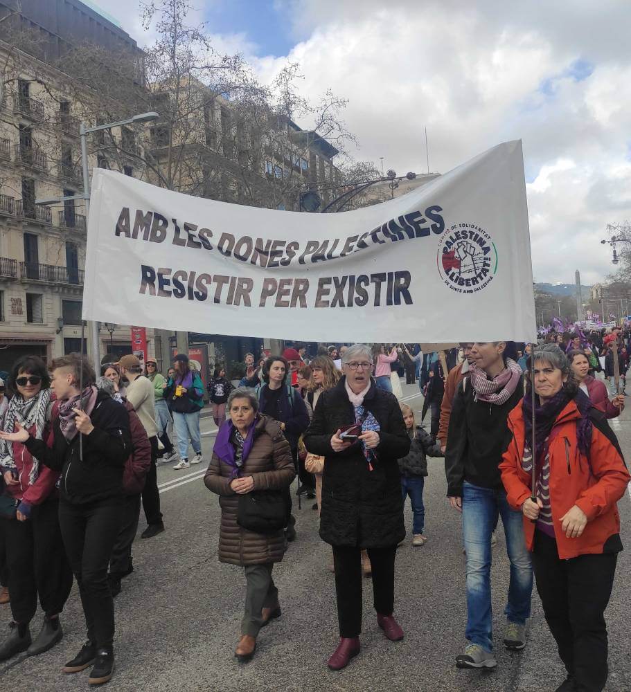 8M2026 con las mujeres palestinasIMG 20260308 122252