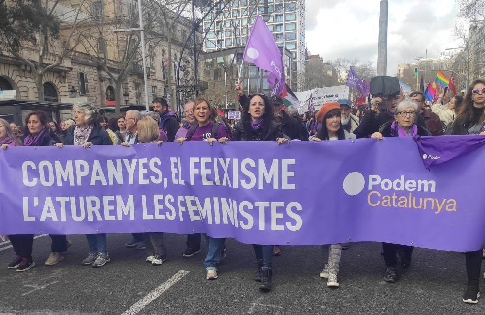 8M 2026 podemos el feixise latura el feinisme MG 20260308 121851