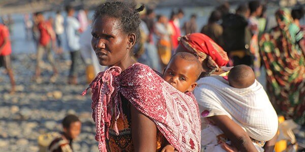 ACNUR crisis en Etiopia