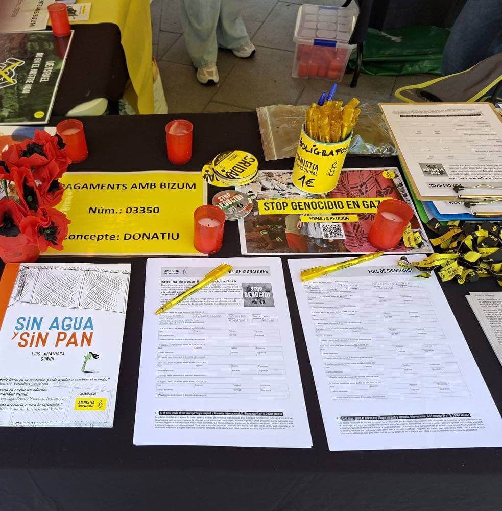 AMNISTIA INTERNACIONAL ACCIO X PALESTINA A LA PLACETA DE LOCA 3 20250525 111740