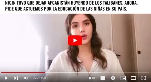 Amnistia Internacional Nigin tuvo que dejar afganistan huyendo de los talibanes