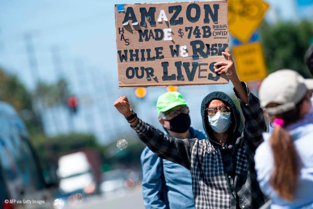 Amnistia internacional a favor de los trabajadores de Amazon 273423 amazon web