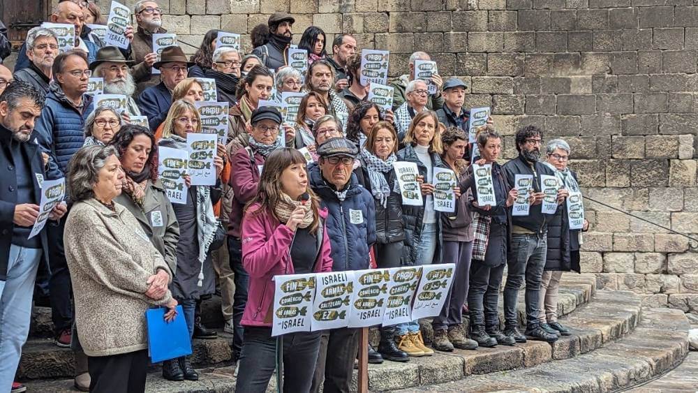 CENTRE DELAS DESTUDIS PER LA PAU POSEM FI AL COMER DARMES AMB ISRAEL