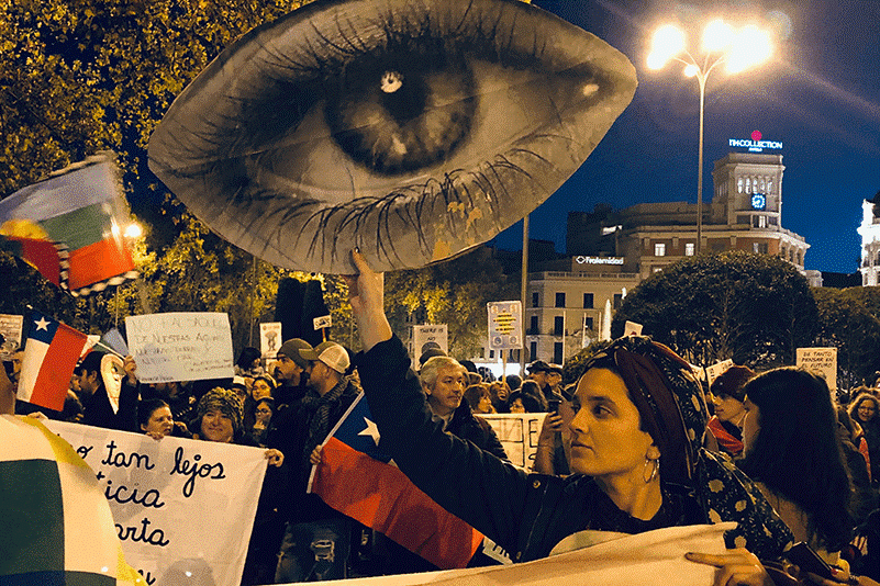 Canvi climtic protestes a Madrid el dia 6 de desembre