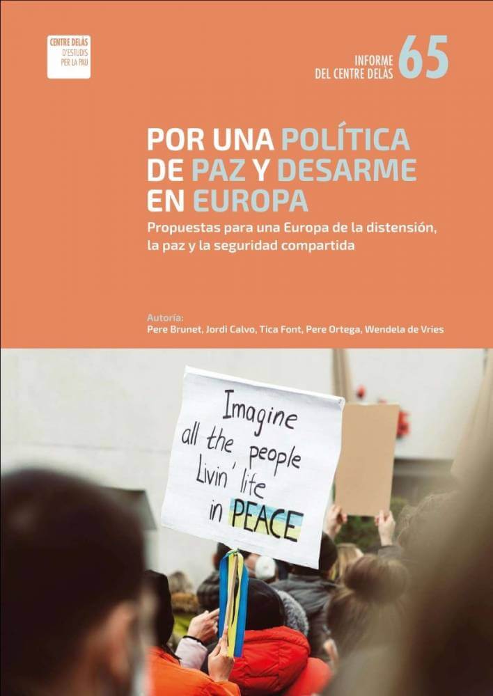 Centre Dels destudis per la pau informe 65 por una politica de paz y desarme en europa