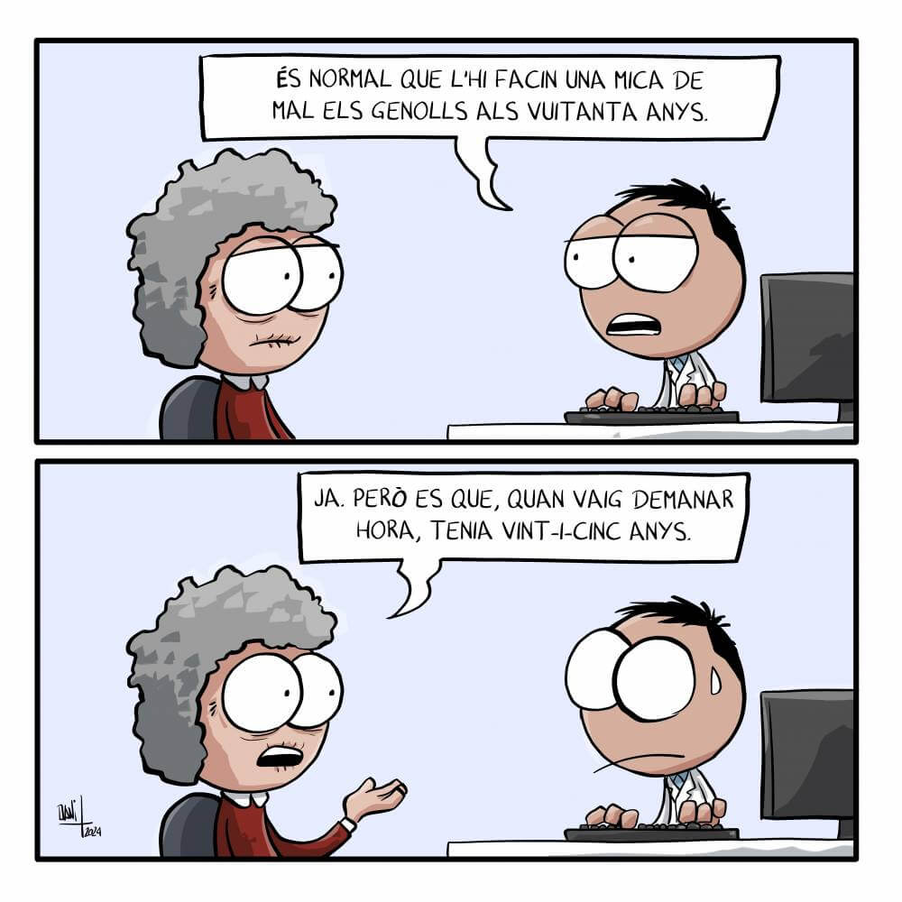 Daniel torrado tira comica de la sanitat publica 366 0006 disminuit a 1008 k