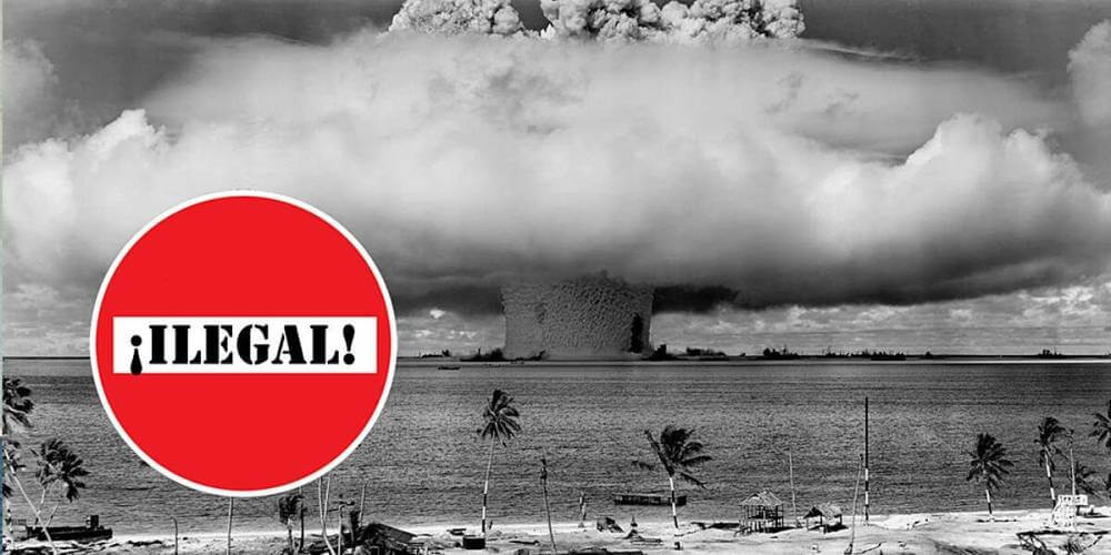 Greenpeace entrada en vigor del tratado para la prohibicin de Armas nucleares