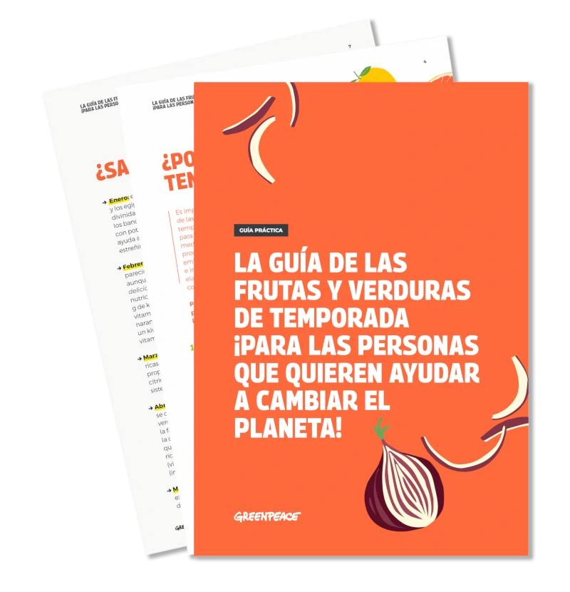 Greenpeace guia de las frutas y verduras de temporada