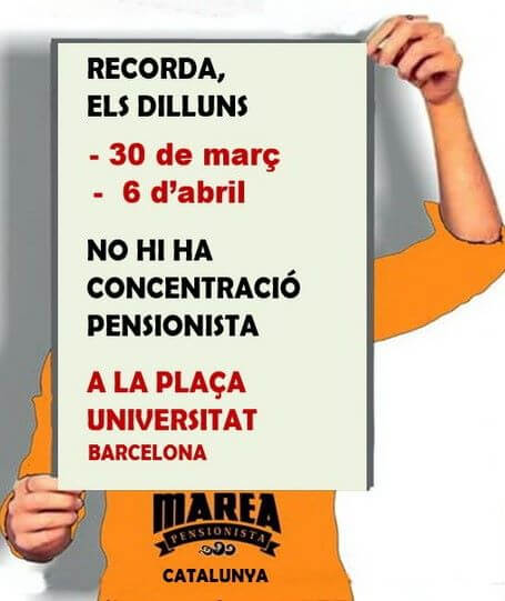 MAREA PENSIONISTA RECORDA QUE EL 30 DE MAR I EL 6 DABRIL NO HI HAURA CONCENTRACIO A LA PLAA uNIVERSITAT IMG 20260327 WA0003