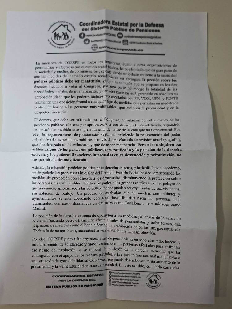 Marea pensionista 09022026 document comunicat COESPE 20260210 013732