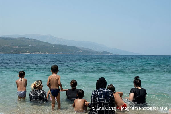 Metges sense fronteres el nou pacte migratori de la UE refugiats a Lesbos