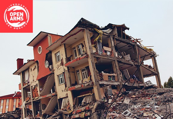 Open Arms mision emergencia terremoto turquia siria