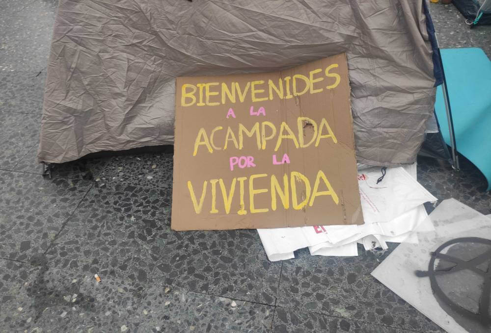 SINDICAT DE LLOGATERES 01102026 BIENVENIDES A LA ACAMPADA 1790878973197