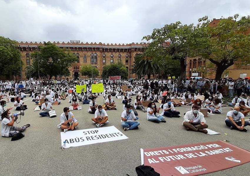 Sindicat Metges de Catalunya vaga dels MIR Notiweb MIR 210920 1
