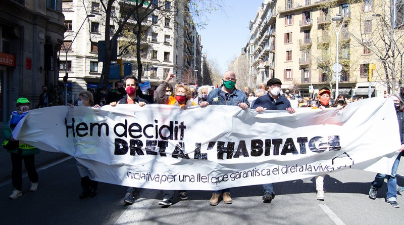 Sindicat de Llogateres presenta alegaciones contra la ley de vivienda Capcaleres Articles LeyVivienda