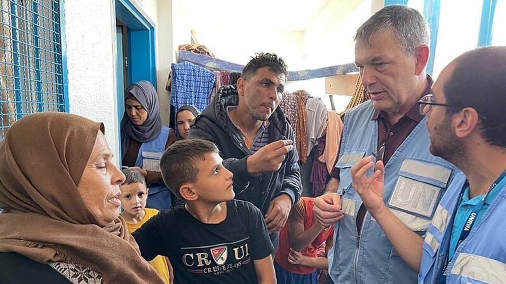 World socialist web site Philippe Lazzarini comisionat general de la UNRWA a Gaza