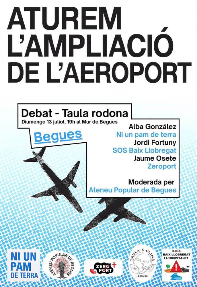 Zeroport aturem lampliacio de laeroport cartell photo 2025 07 08 14 45 16