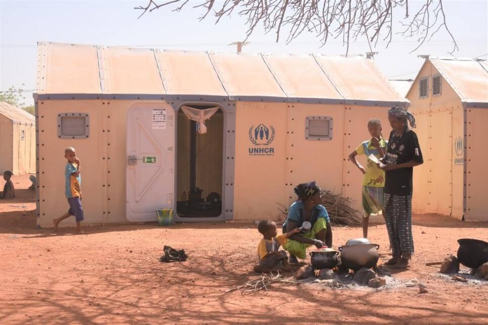 acnur familias desplazadas internas en ouahigouya Burkina Faso