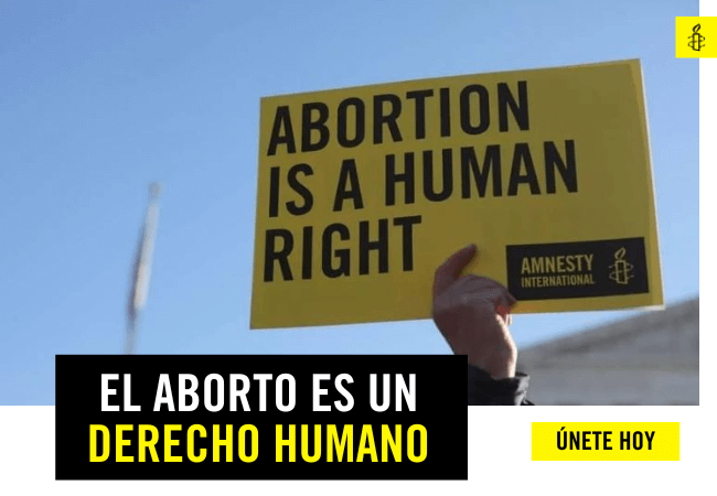 amnistia internacional el aborto es un derecho humano