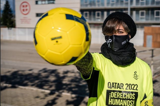amnistia internacional que no juguin Qatar