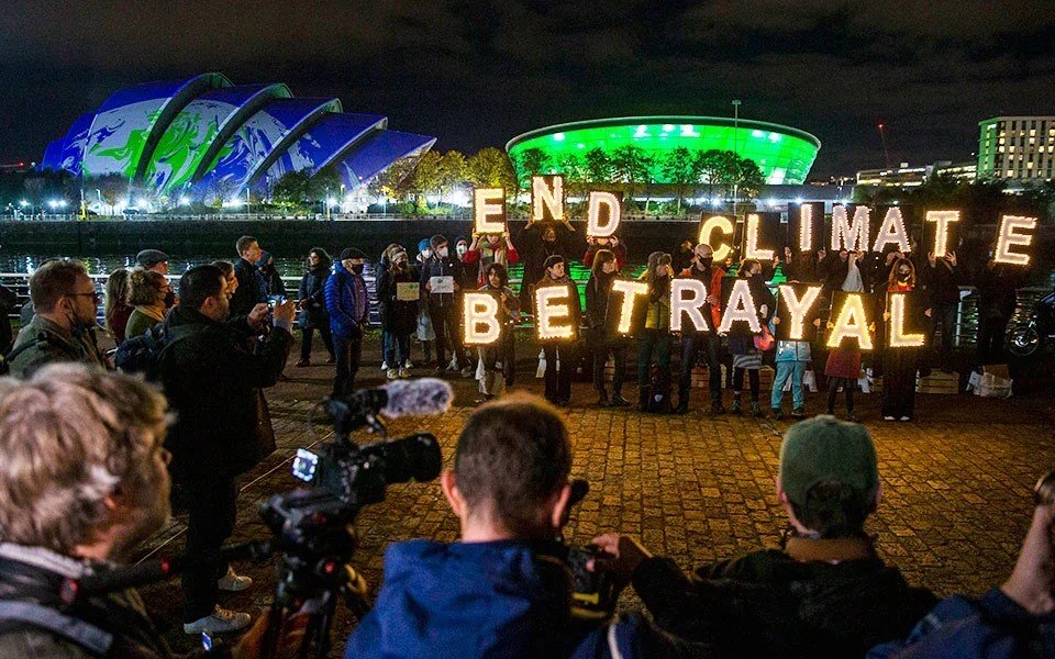 avaaz conferencia de Glasgow