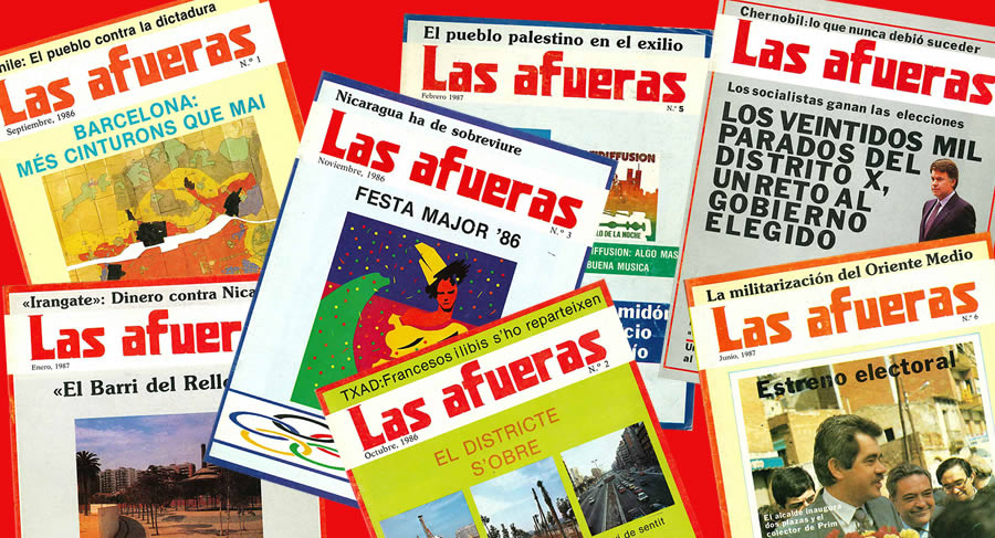 Editorial revista 'Las afueras' Barcelona