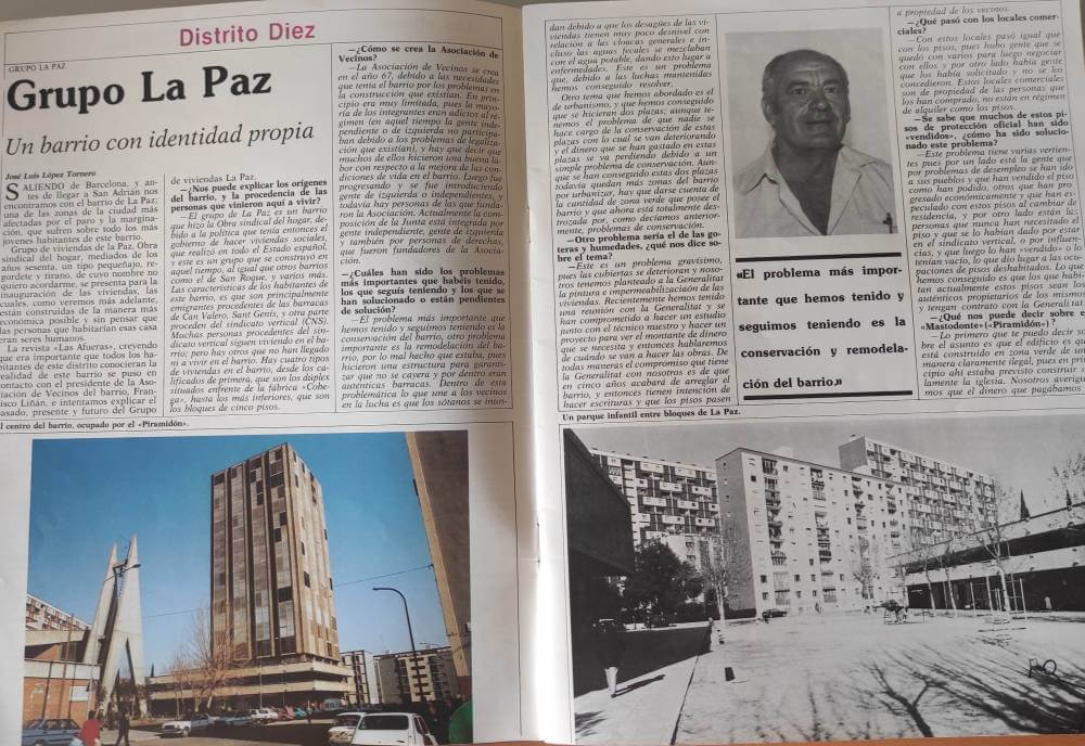 francisco lian grupo la paz entrevista grupo la paz 1009k dos paginas de las afueras 1987
