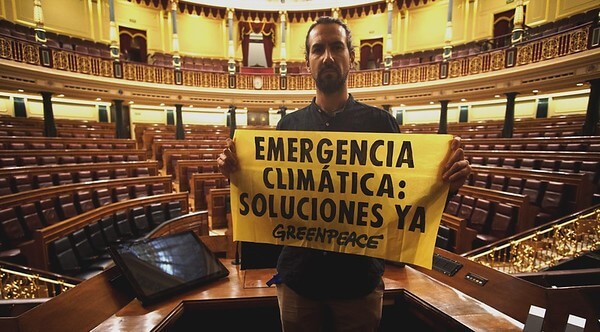 greenpeace denuncia al gobierno espaol por inaccin climtica