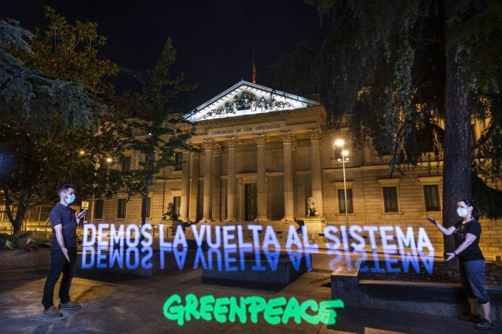 greenpeace dia del medioambiente 5 de junio 2020