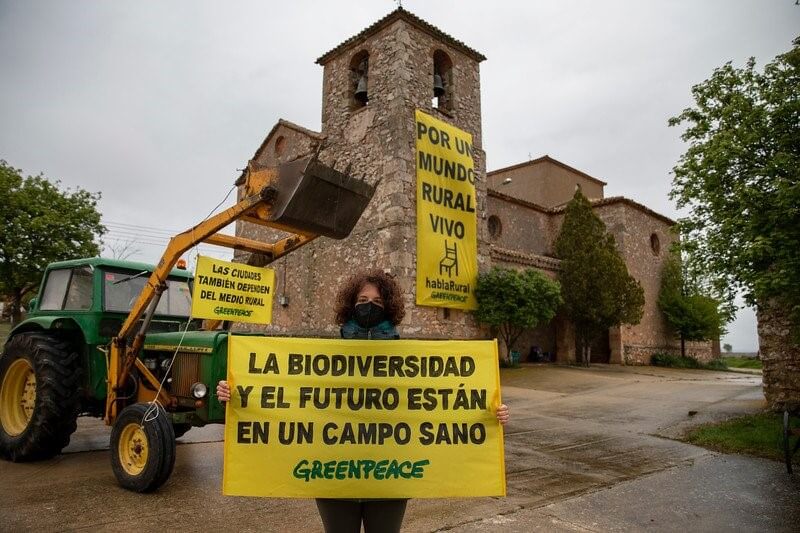 greenpeace el papel de la Espaa rural en el dia de la tierra