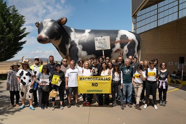 greenpeace nos movilizamos contra las macroganjas