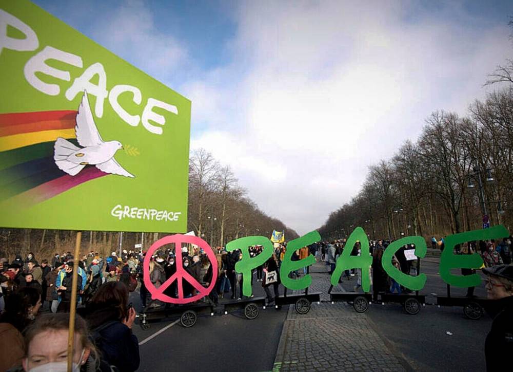 greenpeace solidaridad con ucrania