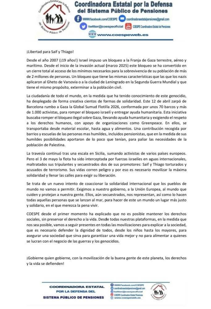 marea pensionista 0405206 libertad para Saif y ThiagoIMG 20260506 WA0001