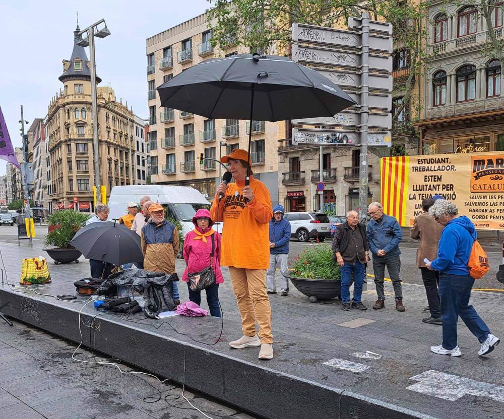 marea pensionista 13042026 Conchi hablando de la sanidad publica y de las firmas necesarias para una ilp20260413 102149