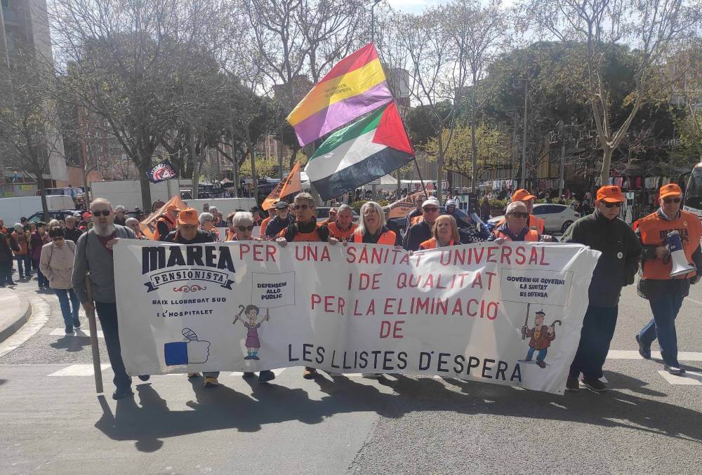 marea pensionista 26032026 manifestacio per la sanitat a Cornella 1774610216707