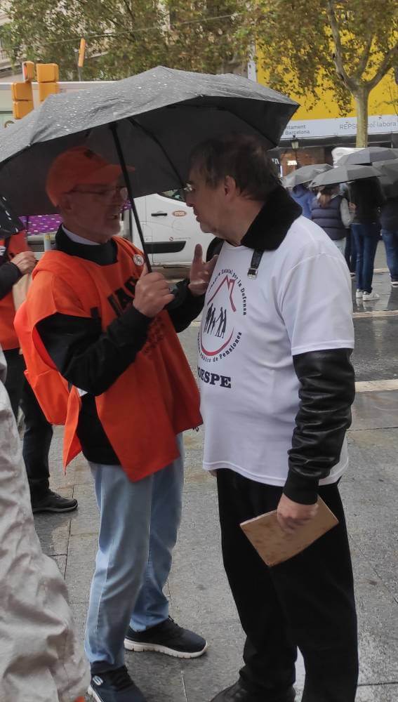 marea pensionista 28102024 Ramn Franquesa un cop finalitzat el seu discurs 1730147910376 967 k