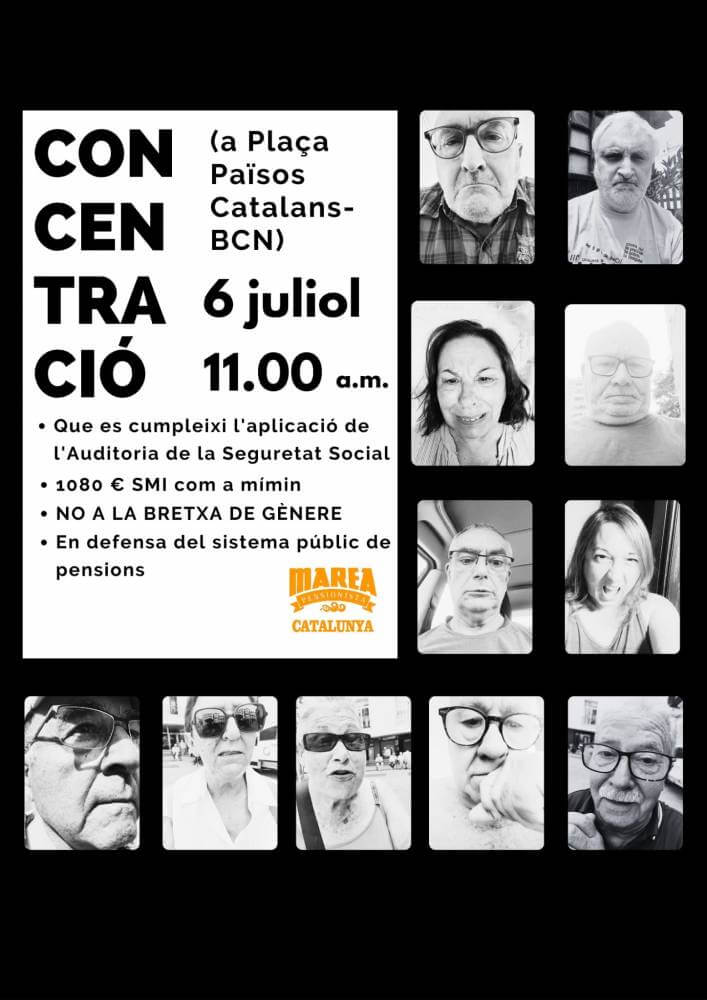marea pensionista concentracio 06072023 plaa paisos catalans