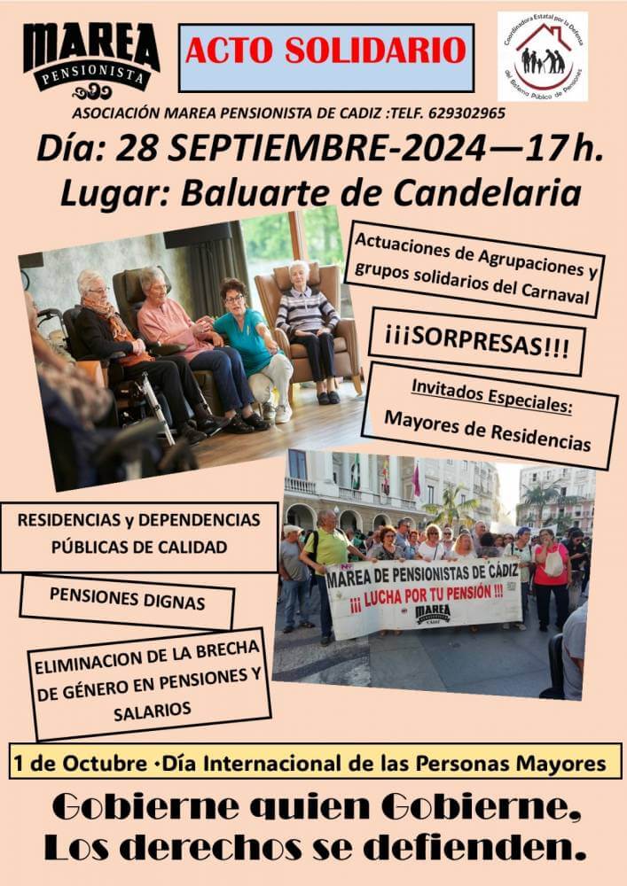 marea pensionista de Cadiz concentracion y fiesta 28092024 IMG 20240927 WA0000
