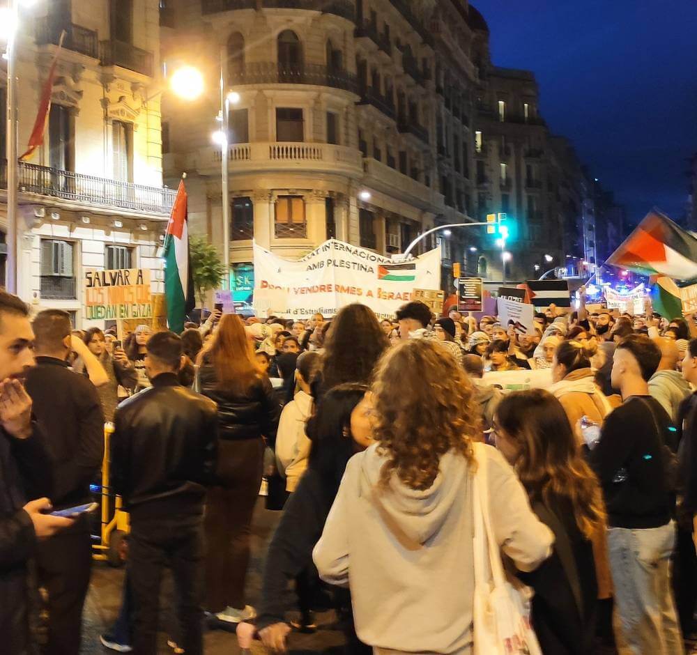 marea pensionista prou vendre armes a Israel IMG 20231111 181453