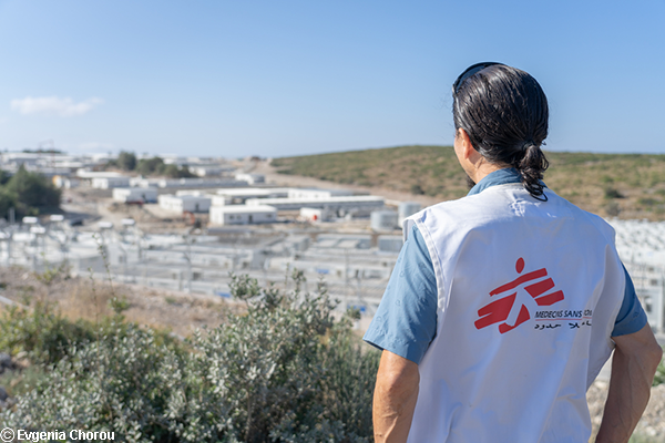 metges sense fronteres Zervou el nuevo campo de refugiados en Samos