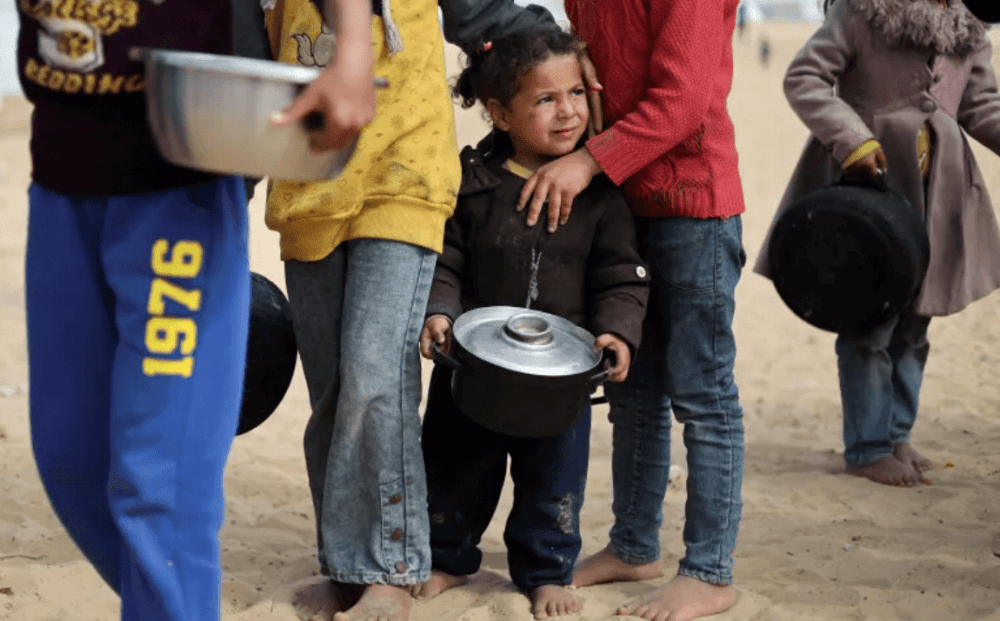 palestina nios pasando hambre 