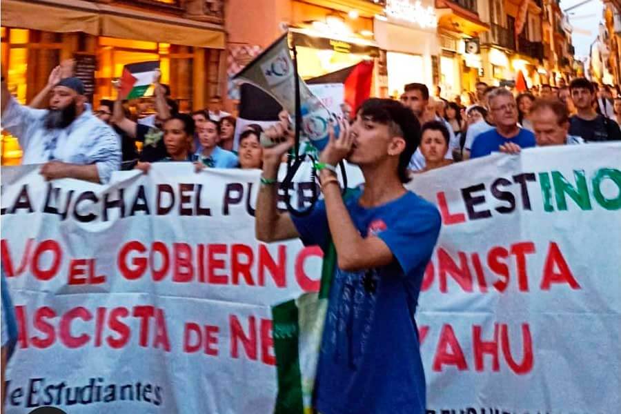 sINDICATO DE ESTUDIANTES DETENCION DEL SECRETARIO DE ESTE SINDICATO POR MANIF CONTRA EL GENOCIDIO EN GAZA240725 12