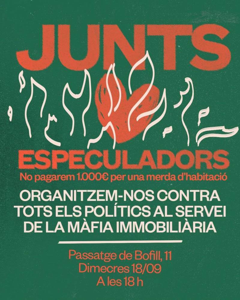 sindicat de llogateres 18092024 junts vota amb VOX i PP contra els abusos dels lloguers temporals i el lloguer dhabitancions especuladors 