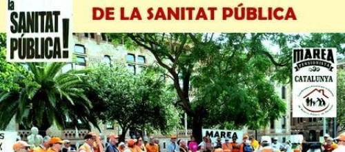 MAREA PENSIONISTA DE CATALUNYA: PASSEIG REIVINDICATIU DES DE PLAÇA UNIVERSITAT AL DEPARTAMENT DE SALUT.