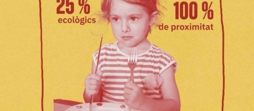 A ESCOLES I HOSPITALS, ALIMENTS ECOLÒGICS I LOCALS.