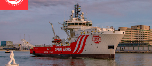 OPEN ARMS: LOS TERRORISTAS SIONISTAS DE ISRAEL HAN INTERCEPTADO LA GLOBAL SUMMUD FLOTILLA EN AGUAS INTERNACIONALES.