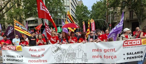 EL 1er. DE MAIG DE 2026: UNA MUNIÓ DE CIUTADANS CONTRA EL FEIXISME, CONTRA LES GUERRES,..MÉS DRETS I MÉS SINDICALISME.