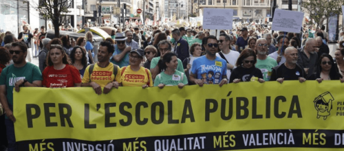 EL VIEJO TOPO: ELS VERSOS DEL POETA, O LA LLUITA PER UNA ESCOLA QUE NO SIGUI UNA VERGONYA..