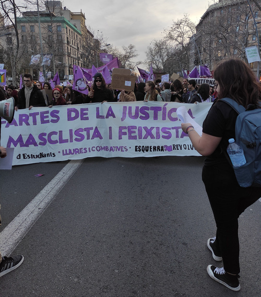 8M manifestacion partes justicia es masclista