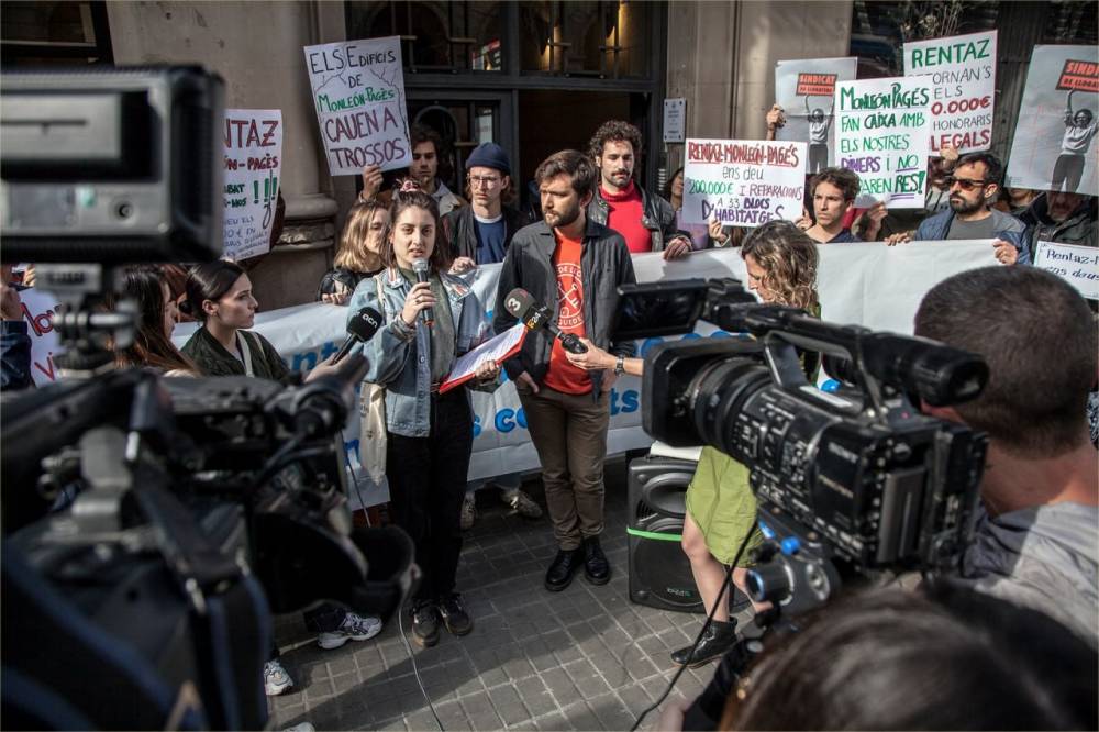 Sindicat de llogateres accio contra la inmobiliaria Rentaz